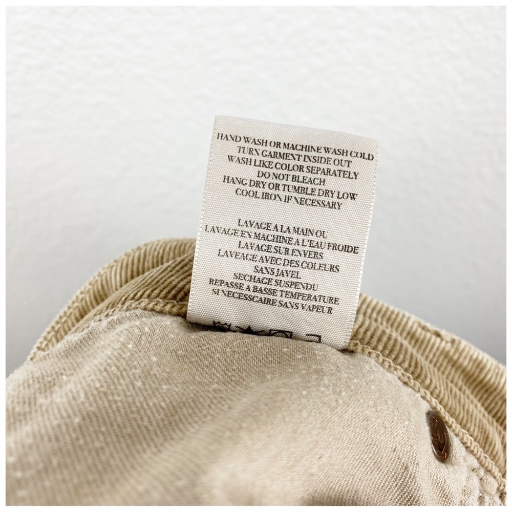 Vince Corduroy Skinny Pants‎ Vintage Sand Size 29 - Picture 11 of 11